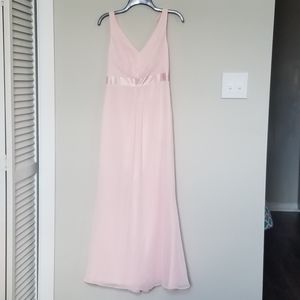 Pink bridesmaid dress